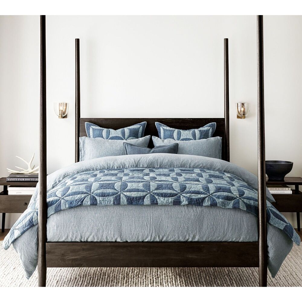 NWT 2 Pottery Barn Harper Euro Shams Set